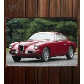 Металлическая табличка Alfa Romeo 1900 SSZ